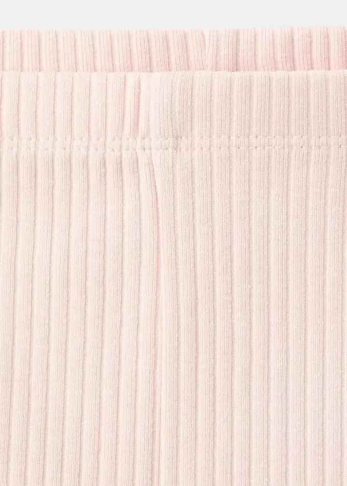 Bavlněné žebrované legíny Bavlněné žebrované legíny