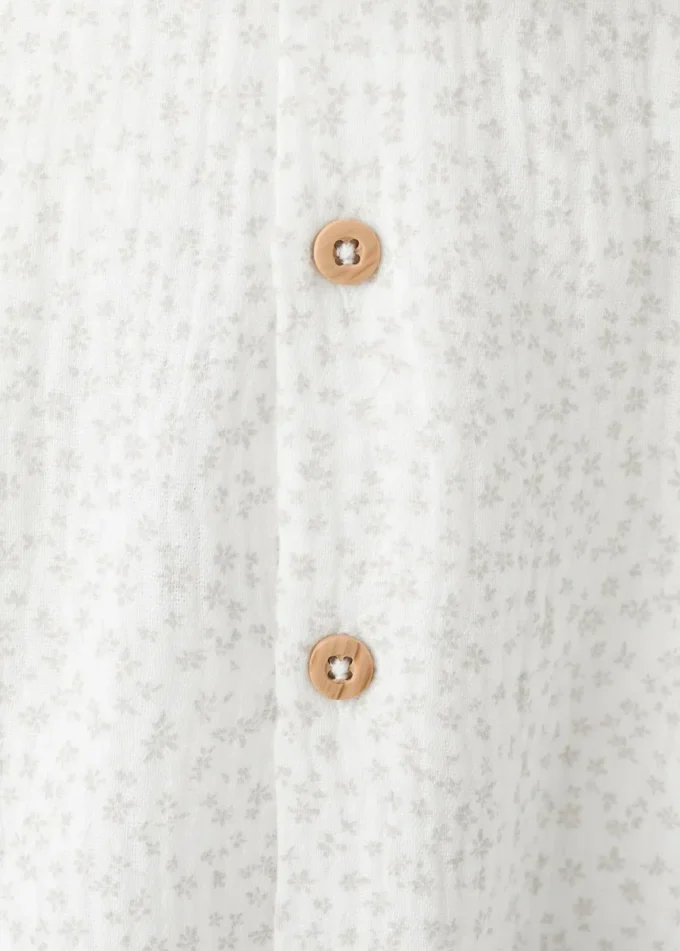 Bavlněná halenka s květinovým potiskem Bavlněná halenka s květinovým potiskem