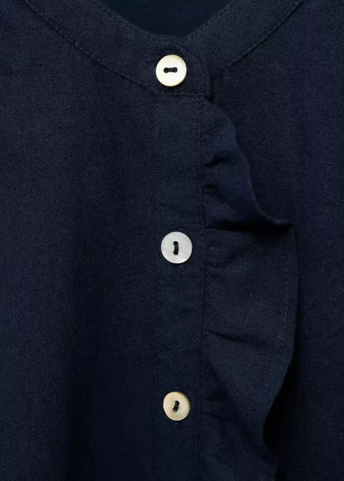 Bavlněná halenka s volánky Bavlněná halenka s volánky