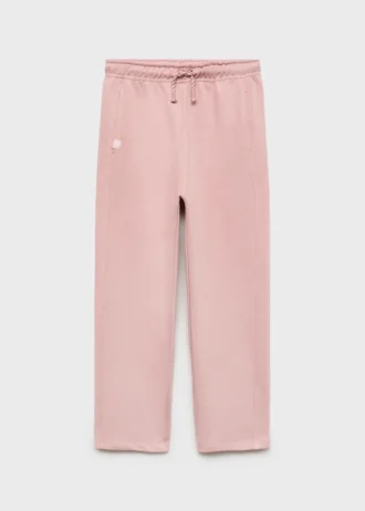 Bavlněné joggingové kalhoty s elastickým pasem