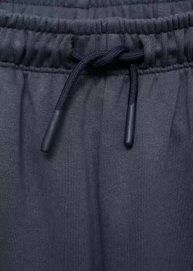 Bavlněné joggingové kalhoty s elastickým pasem