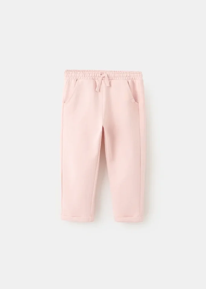 Bavlněné joggingové kalhoty se stahovací šňůrkou Bavlněné joggingové kalhoty se stahovací šňůrkou