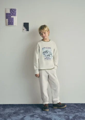 Bavlněné joggingové kalhoty se stahovací šňůrkou