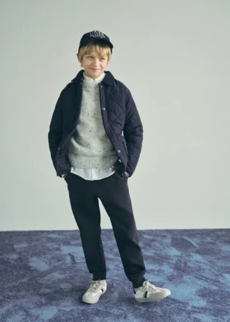 Bavlněné joggingové kalhoty se stahovací šňůrkou