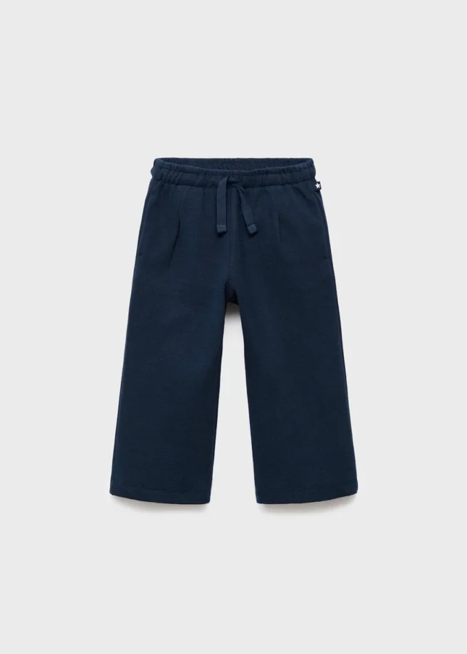 Bavlněné joggingové kalhoty se stahovací šňůrkou Bavlněné joggingové kalhoty se stahovací šňůrkou