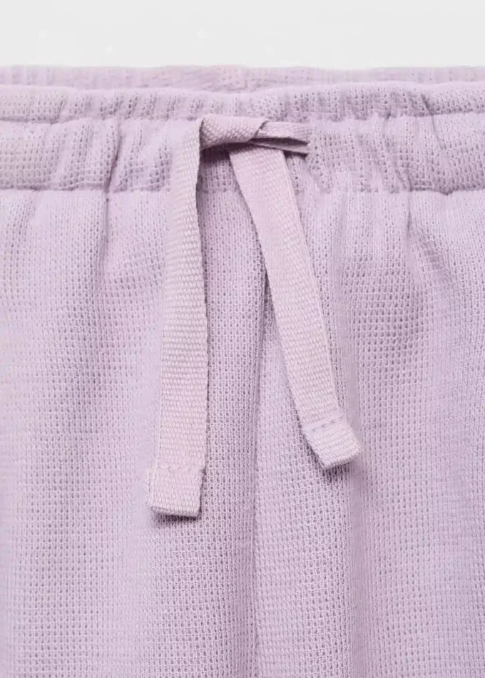 Bavlněné joggingové kalhoty se stahovací šňůrkou