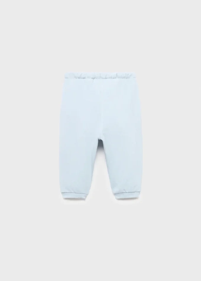 Bavlněné joggingové kalhoty se stahovací šňůrkou Bavlněné joggingové kalhoty se stahovací šňůrkou