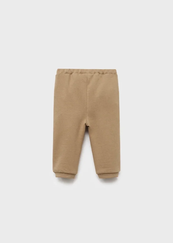 Bavlněné joggingové kalhoty se stahovací šňůrkou Bavlněné joggingové kalhoty se stahovací šňůrkou