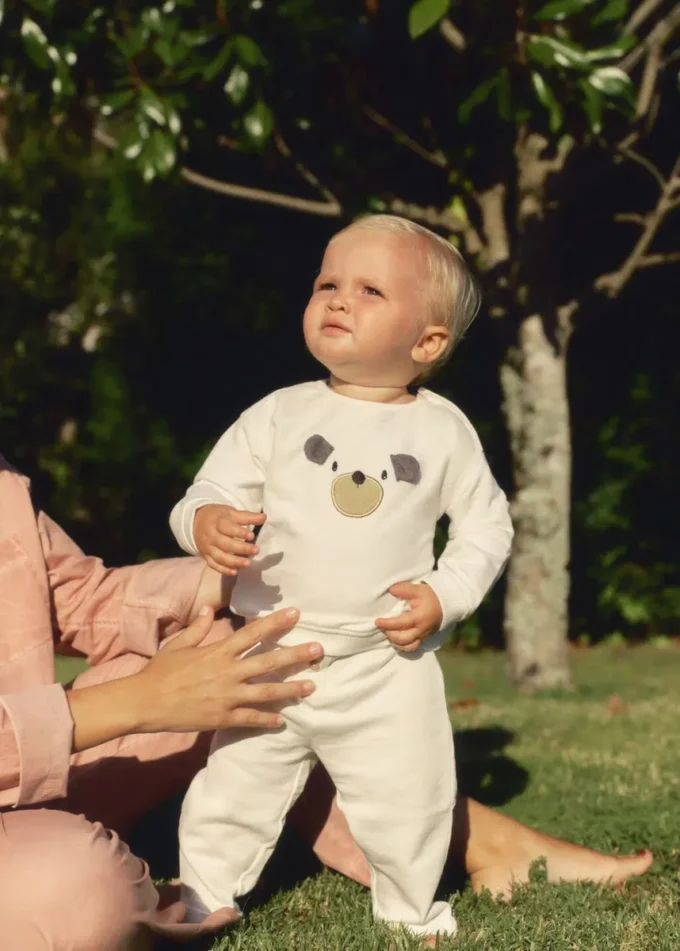 Bavlněné kalhoty s knoflíky Bavlněné kalhoty s knoflíky