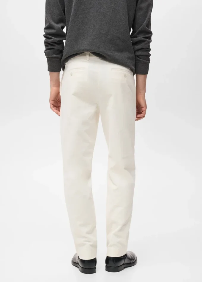 Bavlněné kalhoty z manšestru s pravidelným střihem Bavlněné kalhoty z manšestru s pravidelným střihem