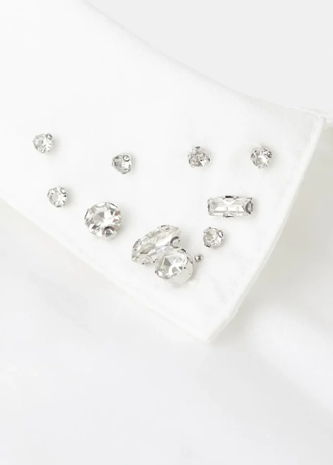 Bavlněná košile s ozdobami Bavlněná košile s ozdobami