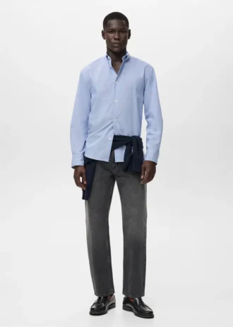 Bavlněná košile s pruhy, regular fit