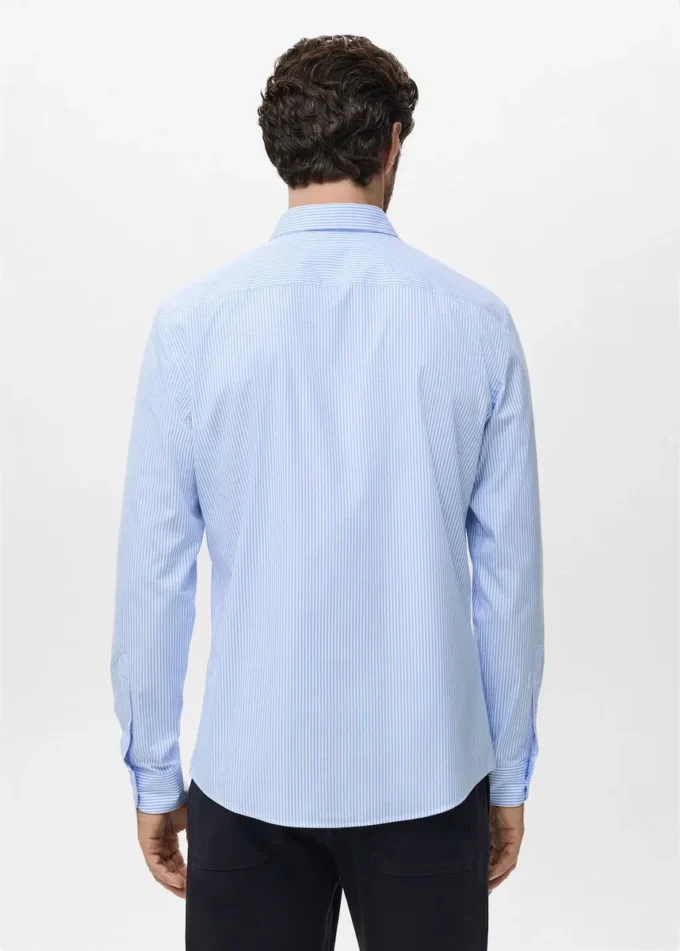 Bavlněná košile s pruhy, regular fit Bavlněná košile s pruhy, regular fit