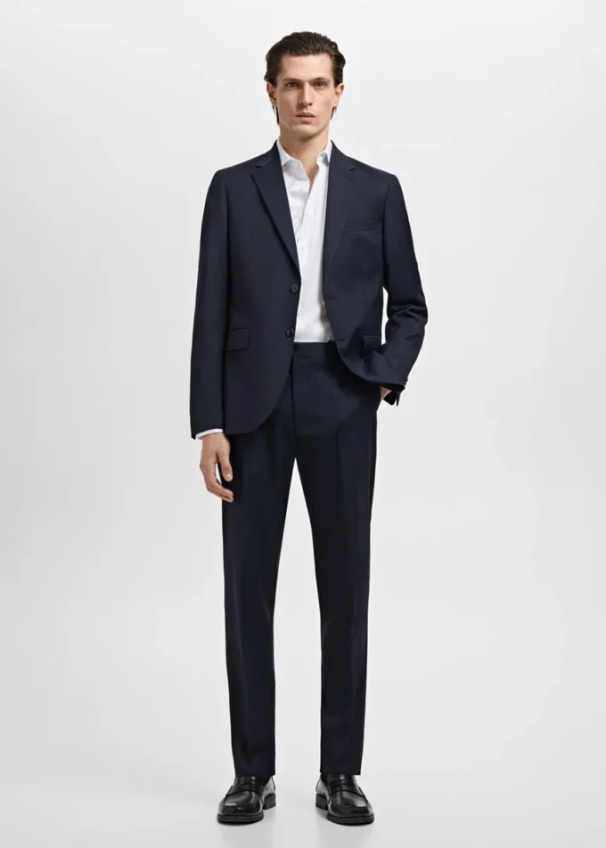 Bavlněná košile s pruhy, slim fit Bavlněná košile s pruhy, slim fit