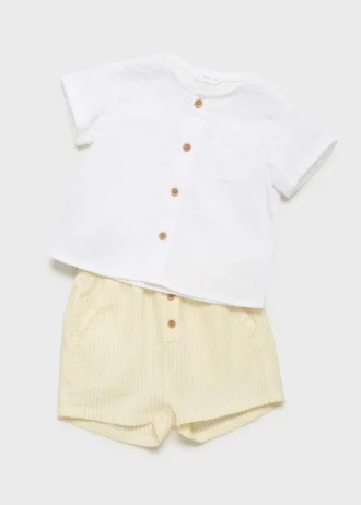 Bavlněná košile s texturou