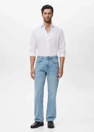 Bavlněná košile se štíhlým střihem