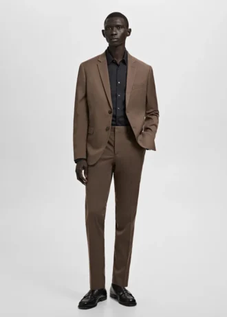 Bavlněná košile slim fit