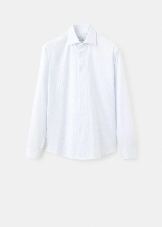 Bavlněná košile slim fit Bavlněná košile slim fit