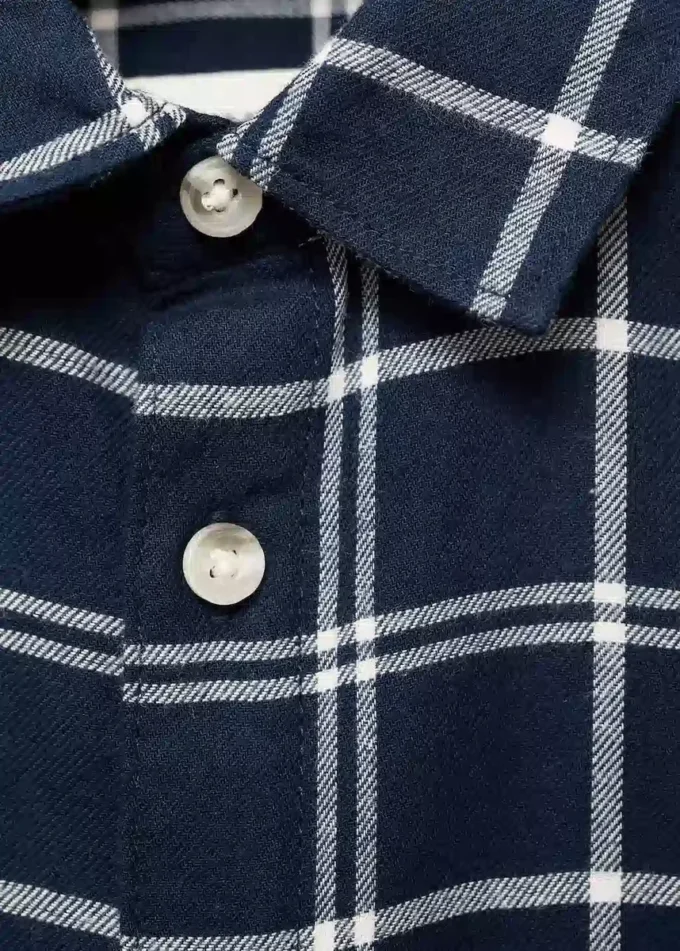 Bavlněná kostkovaná košile Bavlněná kostkovaná košile