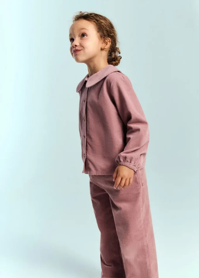 Bavlněné manšestrové kalhoty