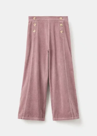 Bavlněné manšestrové kalhoty