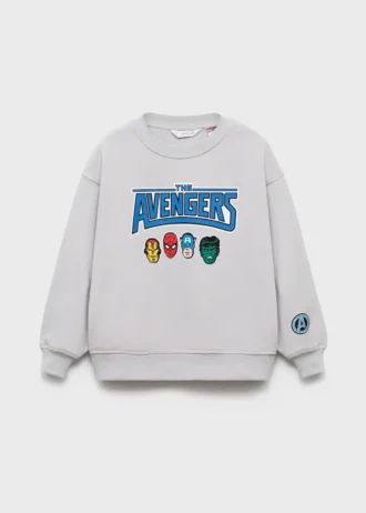 Bavlněná mikina s kapucí Avengers
