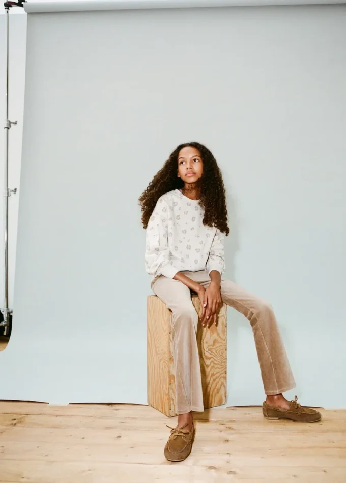 Bavlněná mikina s leopardím potiskem Bavlněná mikina s leopardím potiskem