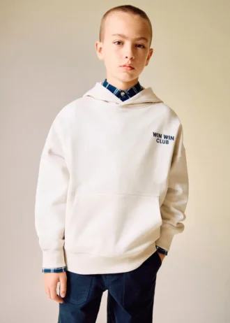 Bavlněná mikina s potiskem