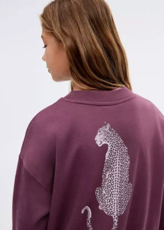 Bavlněná mikina s potiskem