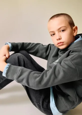 Bavlněná mikina s potiskem