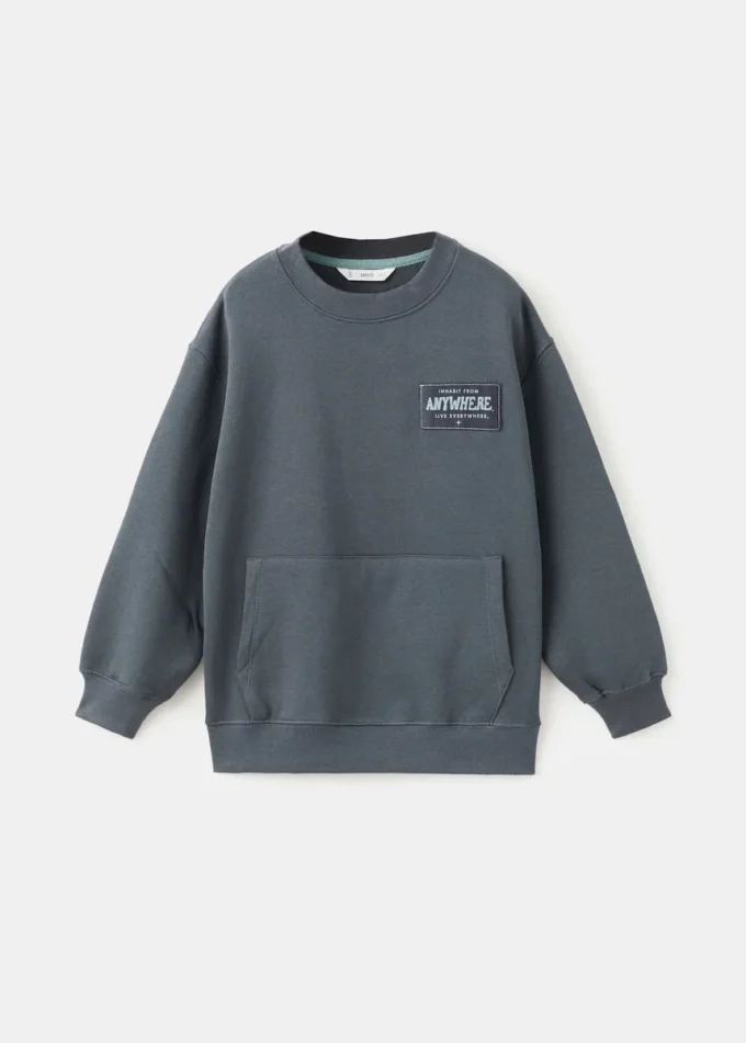 Bavlněná mikina s potiskem Bavlněná mikina s potiskem