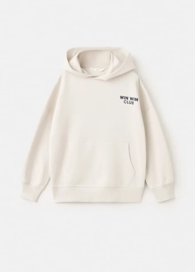 Bavlněná mikina s potiskem Bavlněná mikina s potiskem