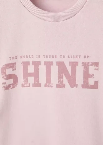 Bavlněná mikina s potiskem