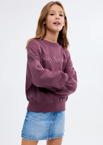 Bavlněná mikina s potiskem