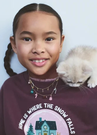 Bavlněná mikina s potiskem