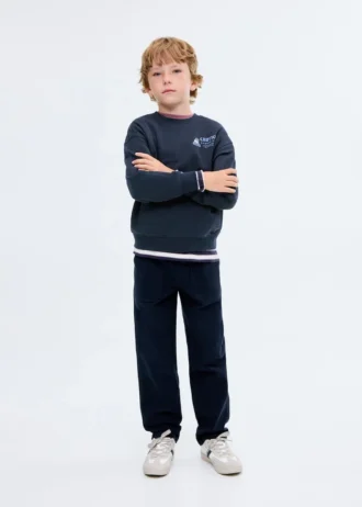 Bavlněná mikina s potiskem