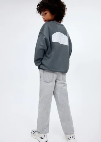 Bavlněná mikina s potiskem