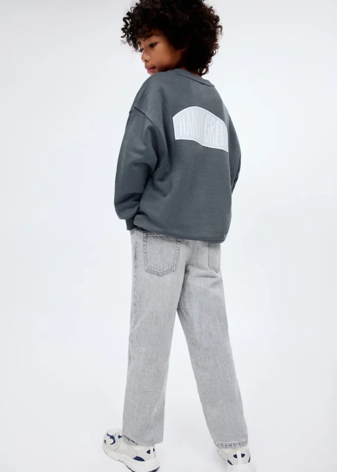 Bavlněná mikina s potiskem Bavlněná mikina s potiskem