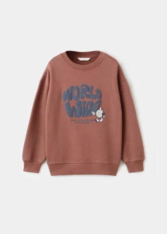 Bavlněná mikina s potiskem