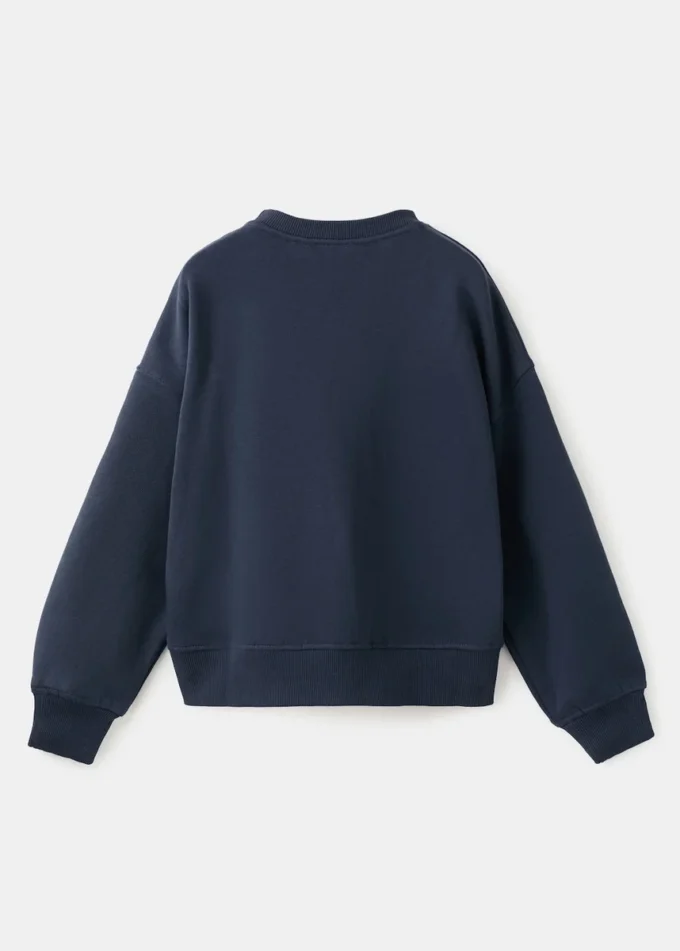 Bavlněná mikina s potiskem