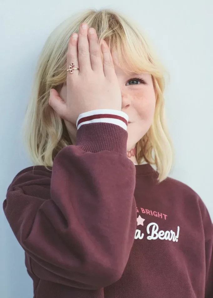 Bavlněná mikina s potiskem Bavlněná mikina s potiskem