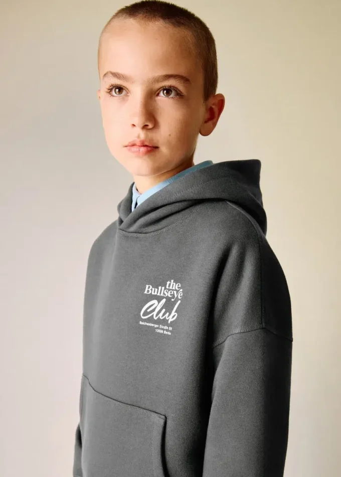 Bavlněná mikina s potiskem Bavlněná mikina s potiskem