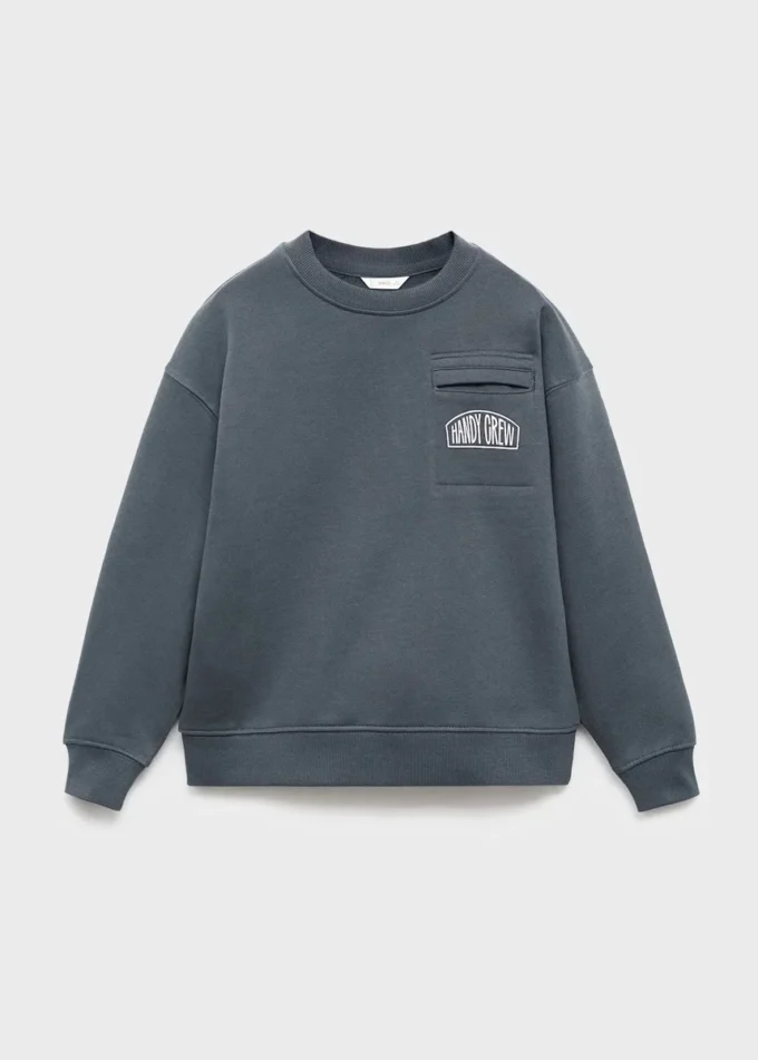 Bavlněná mikina s potiskem Bavlněná mikina s potiskem