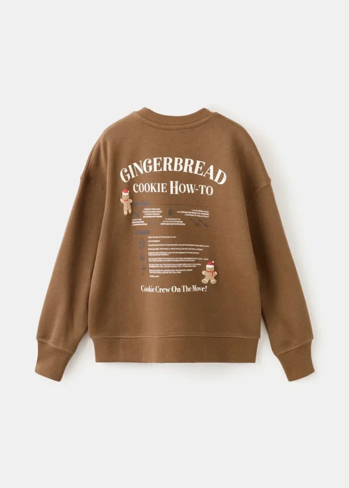 Bavlněná mikina s potiskem Bavlněná mikina s potiskem