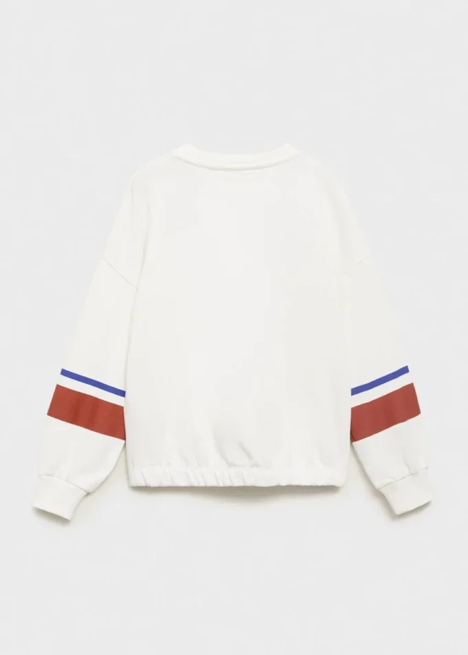 Bavlněná mikina s potiskem