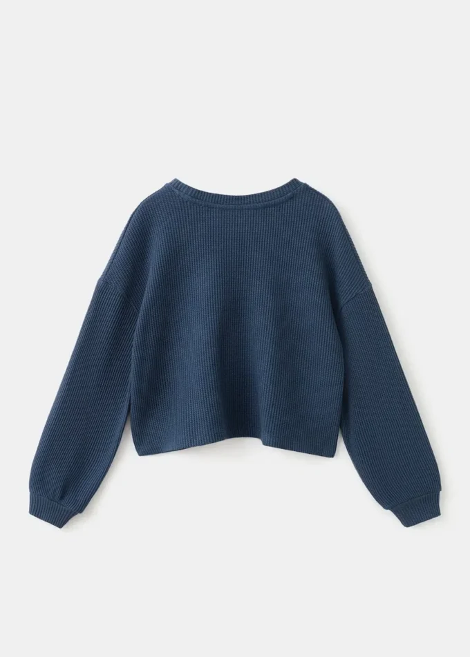 Bavlněná mikina s potiskem