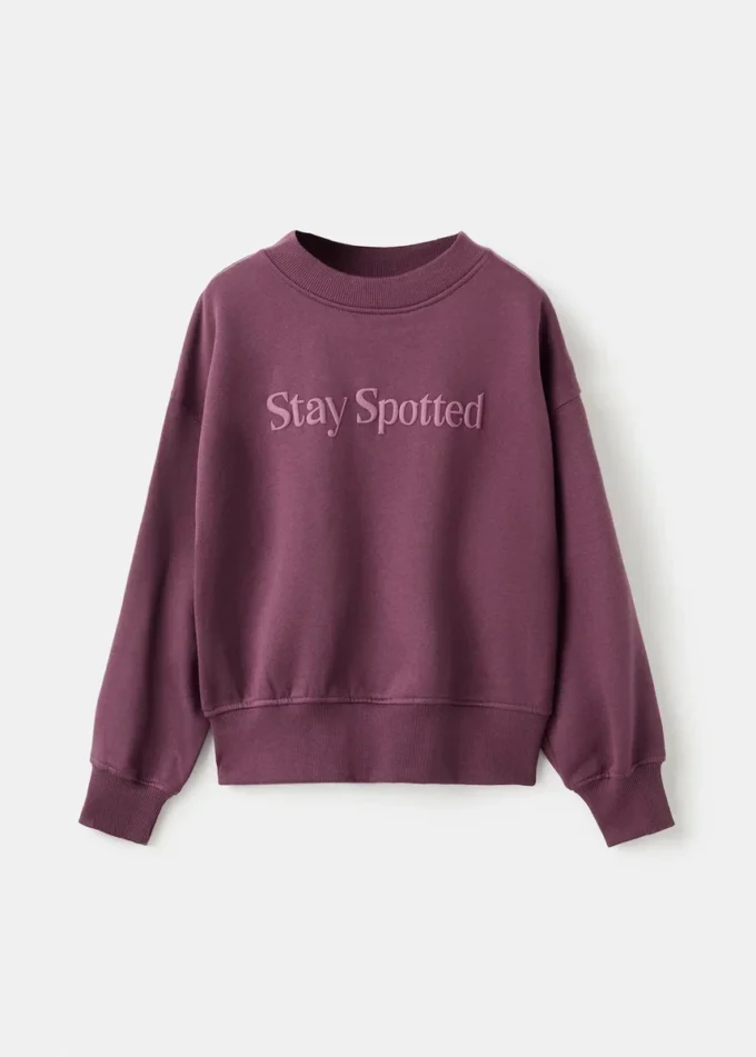 Bavlněná mikina s potiskem Bavlněná mikina s potiskem