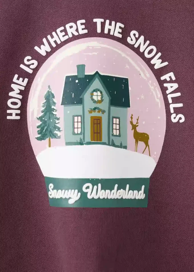 Bavlněná mikina s potiskem Bavlněná mikina s potiskem