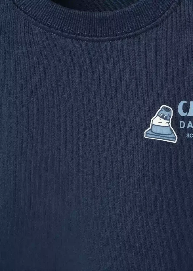 Bavlněná mikina s potiskem Bavlněná mikina s potiskem