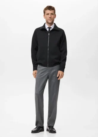 Bavlněná mikina se zipem Bavlněná mikina se zipem